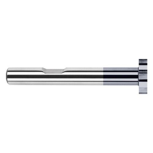 ‎1.5000″ (1-1/2″) Cutter Diameter × 0.3750″ (3/8″) Width Carbide Square Large Diameter Standard Keyseat Cutter, 16 Flutes, AlTiN Coated - Exact Tooling