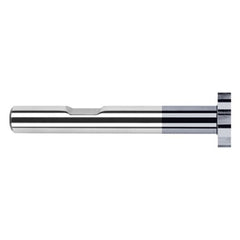‎1.5000″ (1-1/2″) Cutter Diameter × 0.3750″ (3/8″) Width Carbide Square Large Diameter Standard Keyseat Cutter, 16 Flutes, AlTiN Coated - Exact Tooling