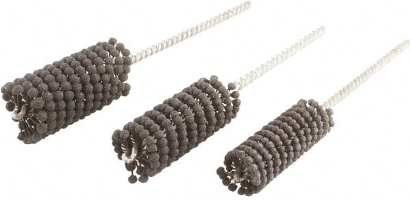 Brush Research Mfg. - 35mm Bore Diam, 120 Grit, Silicon Carbide Flexible Hone - Exact Tooling