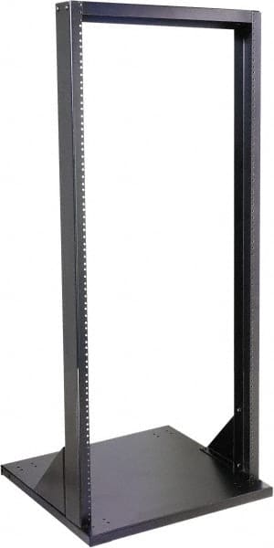 Video Mount - Security Camera Open Frame Equipment Rack - Black - Exact Tooling