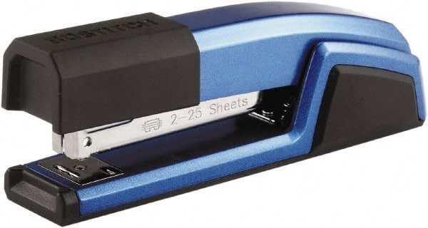 Stanley Bostitch - 25 Sheet Full Strip Desktop Stapler - Blue - Exact Tooling