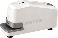 Stanley Bostitch - 25 Sheet Flat-Clinch Electric Stapler - White - Exact Tooling