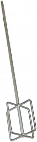 SEYMOUR-MIDWEST - Metal High Viscosity Mixing Paddle - 26" Long x 5" Wide, Compatible with 5 Gal Containers - Exact Tooling