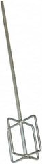 SEYMOUR-MIDWEST - Metal High Viscosity Mixing Paddle - 26" Long x 5" Wide, Compatible with 5 Gal Containers - Exact Tooling