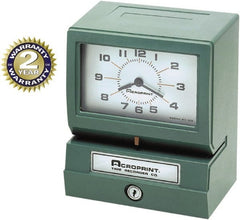 Acroprint Time Recorder - Time Clocks & Time Recorders Punch Style: Manual Power Source: AC Adapter - Exact Tooling