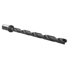 Allied Machine and Engineering - 12.98mm to 17.65mm Diam 240mm Max Depth Helical Flute Spade Drill - Exact Tooling