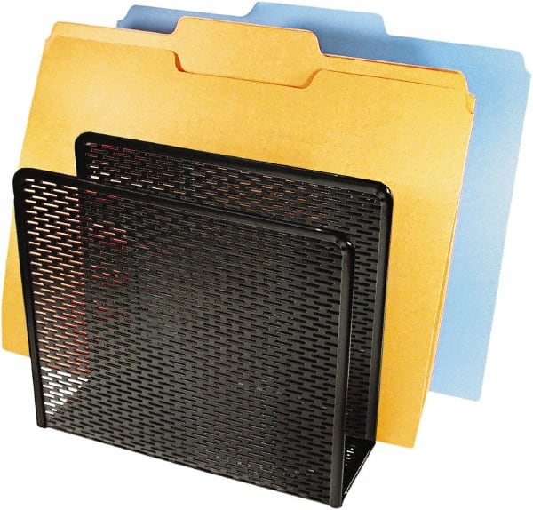 Artistic - Black Desk Top Organizer - Mesh Metal - Exact Tooling