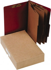 ACCO - 14 x 8 1/2", Legal, Earth Red, File Folders with Top Tab - Right of Center Tab Cut Location - Exact Tooling
