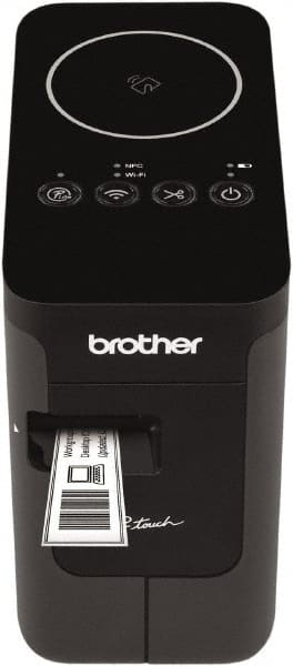 Brother - Handheld Electronic Labeling Tool - 6" Wide x 3-1/8" Long - Exact Tooling