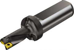 Sandvik Coromant - 44mm Max Drill Depth, 2xD, 20mm Diam, Indexable Insert Drill - 2 Inserts, 25mm Shank Diam, Flange Shank - Exact Tooling