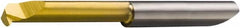 Sandvik Coromant - 1.95mm Groove Width, 4.2mm Min Hole Diam, 20mm Max Hole Depth, Turning Grooving Tool - 20mm Projection, 37.25mm OAL, 0.15mm Radius, Solid Carbide, TiAlN/TiN Finish - Exact Tooling