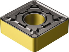 Sandvik Coromant - SNMG854 PR Grade 4335 Carbide Turning Insert - TiCN/AI2O3/TiN Finish, 90° Square, 1" Inscr Circle, 5/16" Thick, 1/16" Corner Radius - Exact Tooling