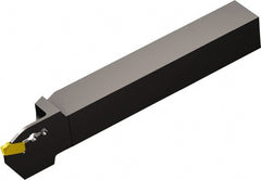 Sandvik Coromant - External Thread, 1.3" Max Depth of Cut, 3mm Min Groove Width, 5" OAL, Right Hand Indexable Grooving Cutoff Toolholder - 3/4" Shank Height x 3/4" Shank Width, QD-NG-0300-0002-CM Insert Style, QD-RF..S Toolholder Style, Series CoroCut QD - Exact Tooling