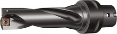 Sandvik Coromant - 3.898" Max Drill Depth, 3xD, 1-1/4" Diam, Indexable Insert Drill - 2 Inserts, C5 Modular Connection Shank - Exact Tooling