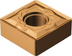 Sandvik Coromant - SNMG431 SM Grade 1125 Carbide Turning Insert - TiAlN/AlCr2O3 Finish, 90° Square, 1/2" Inscr Circle, 3/16" Thick, 1/64" Corner Radius - Exact Tooling