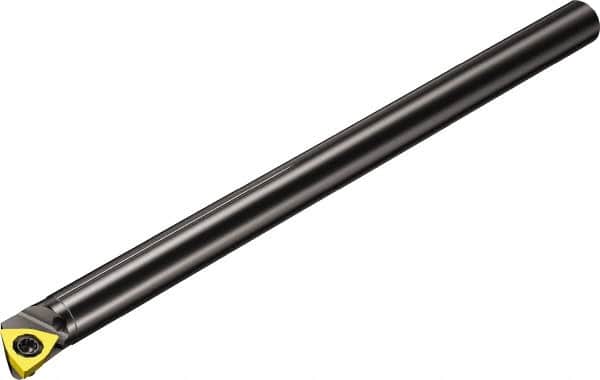 Sandvik Coromant - 6.6mm Min Bore Diam, 3-1/4" OAL, 3/16" Shank Diam, A-SWLP Indexable Boring Bar - WPMT 1.210 Insert, Screw Clamping Holding Method - Exact Tooling