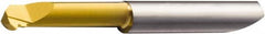 Sandvik Coromant - 0.49mm Cutting Depth, 28 Max TPI, 5.1mm Diam, Internal Thread, Solid Carbide, Single Point Threading Bar - TiAlN/TiN Finish, 1.2717" OAL, 15mm Projection from Edge, 60° Profile Angle - Exact Tooling