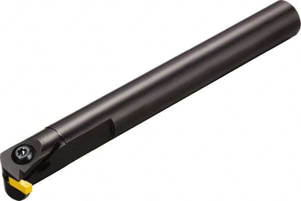 Sandvik Coromant - AG 151.32, Internal, Left Hand, 3.51mm Max Depth of Cut, 2.65mm Max Groove Width, Indexable Grooving Tool Holder - 151.3 Insert Compatibility, 0.56" Shank Height, 6" OAL, Through Coolant - Exact Tooling