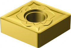 Sandvik Coromant - CNMG434 SMR Grade 2025 Carbide Turning Insert - 80° Diamond, 1/2" Inscr Circle, 3/16" Thick, 1/16" Corner Radius - Exact Tooling