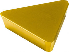 Sandvik Coromant - TPK43 Grade 2030 Carbide Milling Insert - TiAlN/TiN Finish, 4.76mm Thick, 12.7mm Inscribed Circle - Exact Tooling