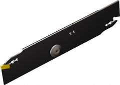 Sandvik Coromant - 33mm Max Depth of Cut, Right Hand Cut, Indexable Grooving Blade - F Seat Size, QD-N/R/L2..C..A Insert Style, Series Corocut QD - Exact Tooling