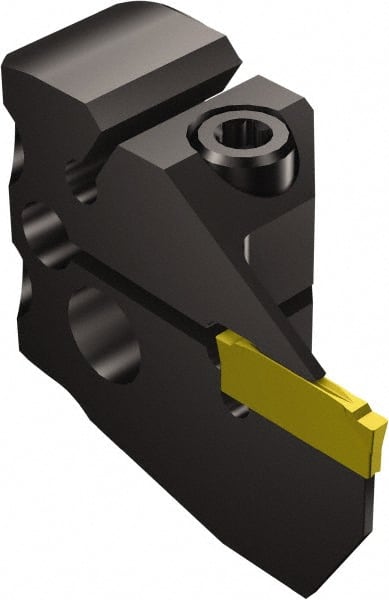 Sandvik Coromant - N123D2-0150-0002-CM Insert, 14mm Head Length, Modular Grooving Cutting Unit Head - Left Hand Cut, System Size 25, Through Coolant, Series CoroCut 1-2 Head for Grooving - Exact Tooling