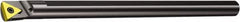 Sandvik Coromant - 12.2mm Min Bore Diam, 6" OAL, 3/8" Shank Diam, E-STFC Indexable Boring Bar - TCMT 221 Insert, Screw Clamping Holding Method - Exact Tooling