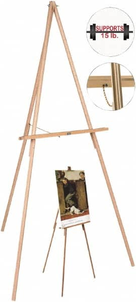 MasterVision - Folding Easel - 60" High - Exact Tooling