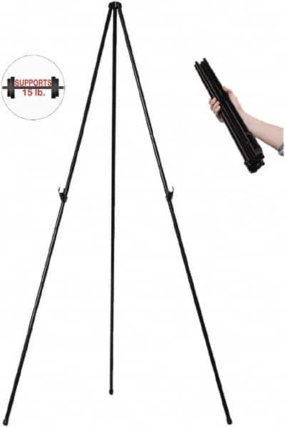 MasterVision - Folding Easel - 61-1/2" High - Exact Tooling