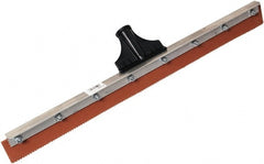 SEYMOUR-MIDWEST - 24-3/8" Rubber Blade Floor Squeegee - Threaded End, Single Edge, Aluminum Holder - Exact Tooling
