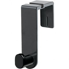 Safco - 1 Hooks, 1-3/4" Long x 5-1/4" Deep, Plastic Wall/Door Hat/Coat Hook - 4" High - Exact Tooling