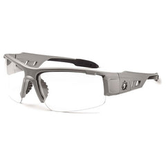 DAGR Clear Lens Matte Gray Safety Glasses - Exact Tooling