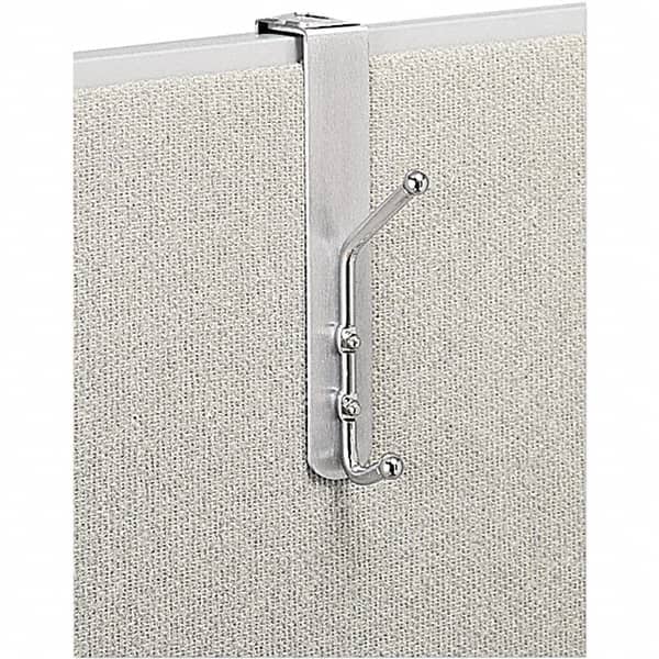 Safco - 1 Hooks, 1-1/2" Long x 4-1/4" Deep, Steel Over the Panel Hook - 8-1/2" High - Exact Tooling