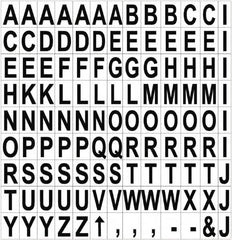 MasterVision - Black, 3/4" High Magnetic Letters - Includes Interchangeable Magnetic Characters, For Use with Magnetic Dry Erase Boards - Exact Tooling