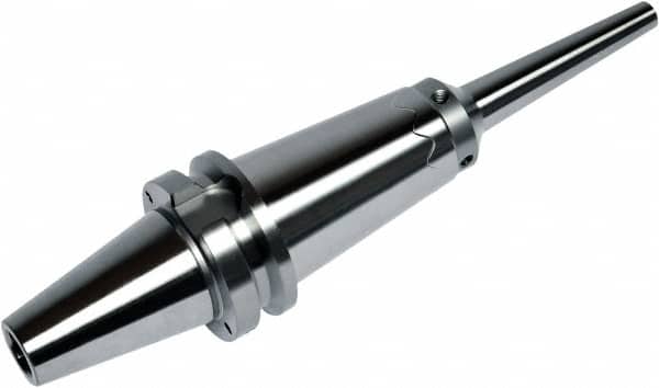 HAIMER - 12mm Hole Diam, BT40 Taper Shank Shrink Fit Tool Holder & Adapter - 130mm Projection, 15mm Nose Diam, 50mm Clamping Depth, 25,000 RPM, Through Coolant - Exact Tooling