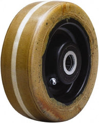 Hamilton - 6 Inch Diameter x 2 Inch Wide, Phenolic Caster Wheel - 1,500 Lb. Capacity, 2-3/16 Inch Hub Length, 1-7/16 Inch Axle Diameter, Plain Bore Bearing - Exact Tooling