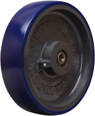 Hamilton - 12 Inch Diameter x 3 Inch Wide, Polyurethane on Cast Iron Caster Wheel - 2,800 Lb. Capacity, 3-1/2 Inch Hub Length, 3/4 Inch Axle Diameter, Sealed Precision Ball Bearing - Exact Tooling