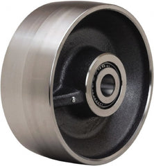 Hamilton - 10 Inch Diameter x 4 Inch Wide, Forged Steel Caster Wheel - 18,000 Lb. Capacity, 4-1/4 Inch Hub Length, 1-1/4 Inch Axle Diameter, Tapered Roller Bearing - Exact Tooling