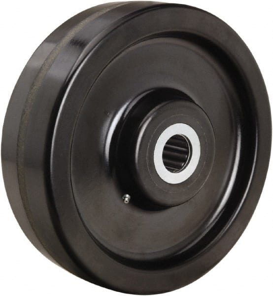 Hamilton - 12 Inch Diameter x 3-1/2 Inch Wide, Phenolic Caster Wheel - 4,000 Lb. Capacity, 4-1/4 Inch Hub Length, 1-1/4 Inch Axle Diameter, Straight Roller Bearing - Exact Tooling