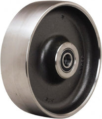 Hamilton - 12 Inch Diameter x 4 Inch Wide, Forged Steel Caster Wheel - 20,000 Lb. Capacity, 4-1/4 Inch Hub Length, 1-1/4 Inch Axle Diameter, Tapered Roller Bearing - Exact Tooling