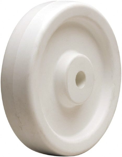 Hamilton - 6 Inch Diameter x 1-1/2 Inch Wide, Polyolefin Caster Wheel - 600 Lb. Capacity, 1-5/8 Inch Hub Length, 5/8 Inch Axle Diameter, Plain Bore Bearing - Exact Tooling