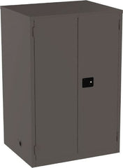 Jamco - 4 Shelf Security Storage Cabinet - Steel, 34" Wide x 43" Deep x 65" High, Gray - Exact Tooling