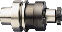 HAIMER - HSK63F Taper Face Mill Holder & Adapter - 22mm Pilot Diam, 50mm Arbor Length - Exact Tooling