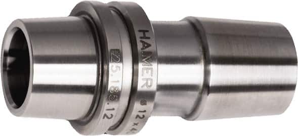 HAIMER - 10mm Hole Diam, HSK25E Taper Shank Shrink Fit Tool Holder & Adapter - 55mm Projection, 16mm Nose Diam, 41.5mm Clamping Depth, 25,000 RPM - Exact Tooling