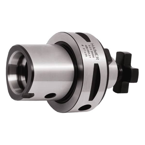 HAIMER - Capto C6 Taper Face Mill Holder & Adapter - 22mm Pilot Diam, 25mm Arbor Length - Exact Tooling