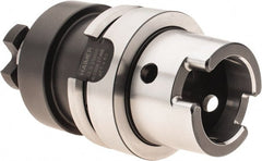 HAIMER - HSK63A Taper Face Mill Holder & Adapter - 27mm Pilot Diam, 60mm Arbor Length - Exact Tooling