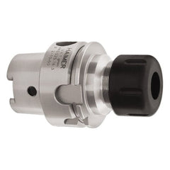 HAIMER - 1/8" to 3/8" Capacity, 50mm Projection, HSK40A Hollow Taper, ER16 Collet Chuck - 0.0001" TIR - Exact Tooling