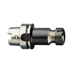 HAIMER - 1mm to 16mm Capacity, 3.15" Projection, HSK40A Hollow Taper, ER25 Collet Chuck - 0.0001" TIR - Exact Tooling