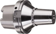 HAIMER - 1" Hole Diam, HSK125A Taper Shank Shrink Fit Tool Holder & Adapter - 7" Projection, 2.48" Nose Diam, 2.28" Clamping Depth, 25,000 RPM, Through Coolant - Exact Tooling