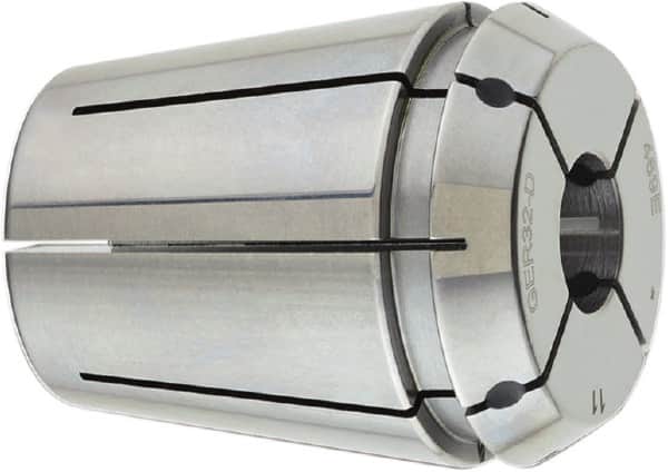 HAIMER - 16mm ER25 Collet - 0.0002" TIR, 37mm OAL, 25.45mm Overall Diam - Exact Tooling